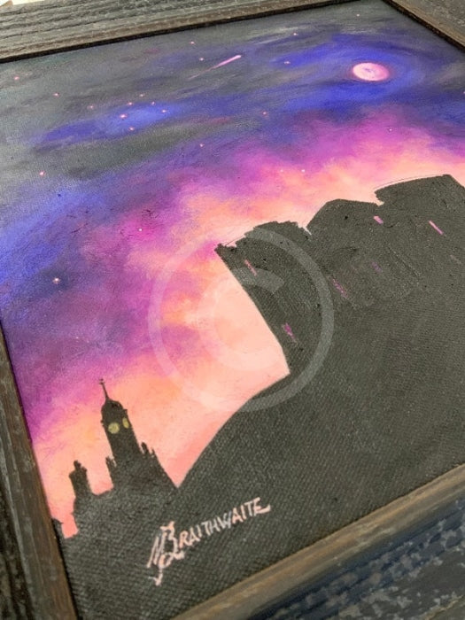ORIGINAL Starry Night, Clifford's Tower York , by Mark Braithwaite