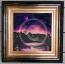 ORIGINAL Starry Night Lendal Bridge York Bootes by Mark Braithwaite Original Painting