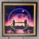 ORIGINAL Starry Night, Tower Bridge, London, Lynx by Mark Braithwaite