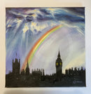 Original Stormy Skies, Westminster London by Mark Braithwaite