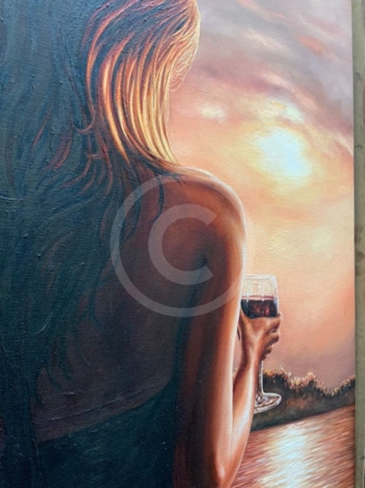 Sundown II - Original Oil Painting by Mark Braithwaite OIRO £2950