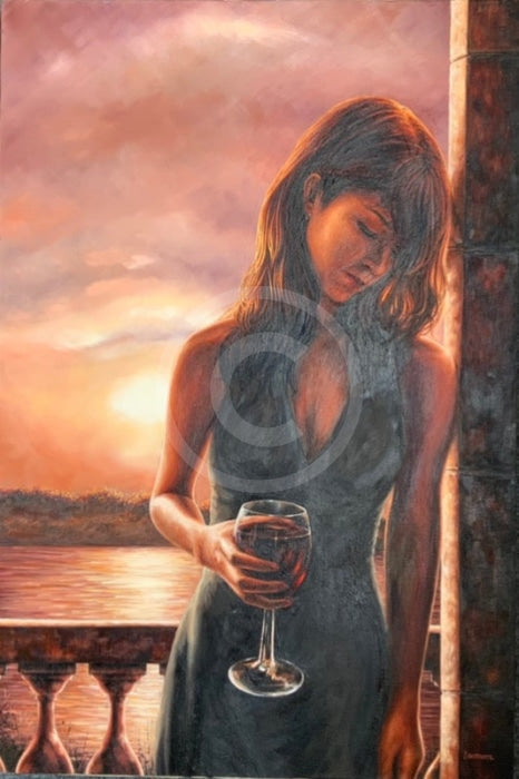 Sundown I-  Original Oil Painting by Mark Braithwaite OIRO £2950