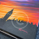 ORIGINAL Twilight Skies, Embankment at Westminster by Mark Braithwaite