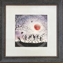 ORIGINAL Zombie Apocalypse, Blood Moon, Dance Macabre by Mark Braithwaite
