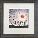 ORIGINAL Zombie Apocalypse, Blood Moon, Dance Macabre by Mark Braithwaite