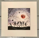 ORIGINAL Zombie Apocalypse, Blood Moon, Dance Macabre by Mark Braithwaite