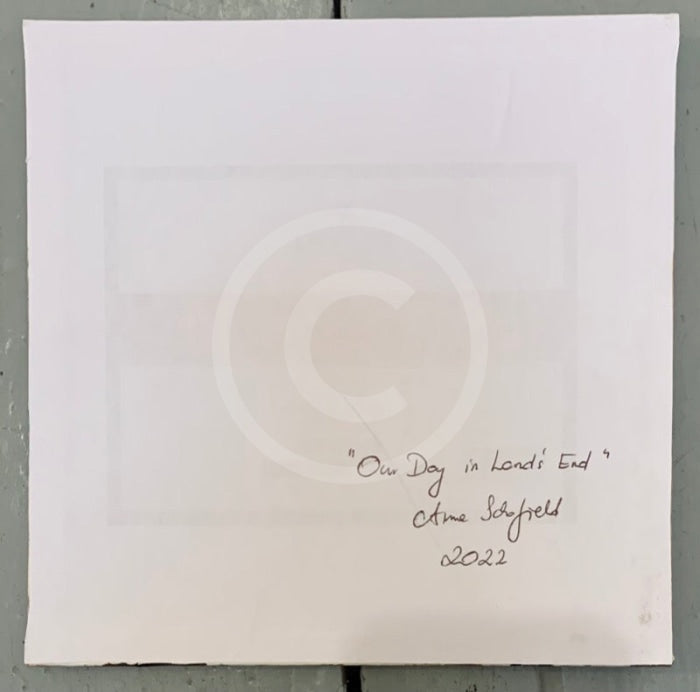Titled on reverse by artist Anna Schofield