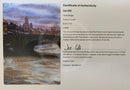 Ouse Bridge, York, Pastel ORIGINAL by Joe Gill certificate