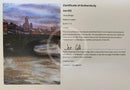Ouse Bridge, York, Pastel ORIGINAL by Joe Gill certificate