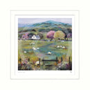 Over The Stile By Debbie Neill Mounted Miniature