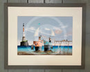 Paisley And Piper By Gary Walton Limited Edition Print Framed In Medium Groove Grey