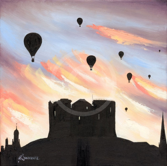 Pastel Skies, Clifford's Tower, York by Mark Braithwaite