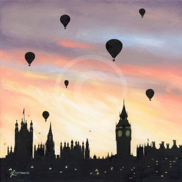 Pastel Skies, Westminster, London by Mark Braithwaite