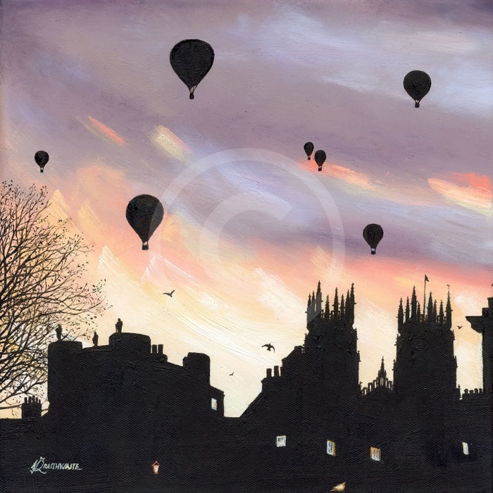 Pastel Skies, York Minster & Bootham Bar by Mark Braithwaite