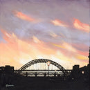 Pastel Skies, The Tyne Bridge by Mark Braithwaite