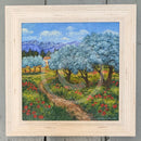 Path To The Cottage, Provence - ORIGINAL by Geoffrey Smith
