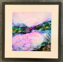 Peace & Serenity - ORIGINAL by Minu Achrekar Framed