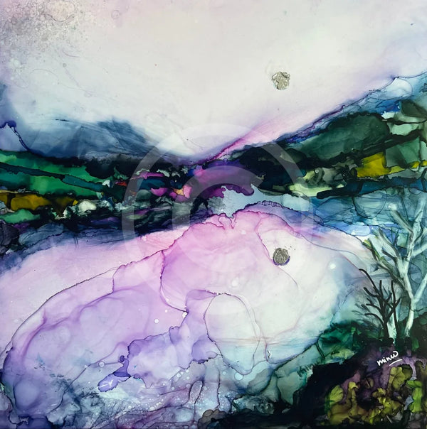 Peace & Serenity - ORIGINAL by Minu Achrekar