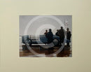 Pendine Beach by Jack Vettriano, iconic racing car picture. Mounted miniature print