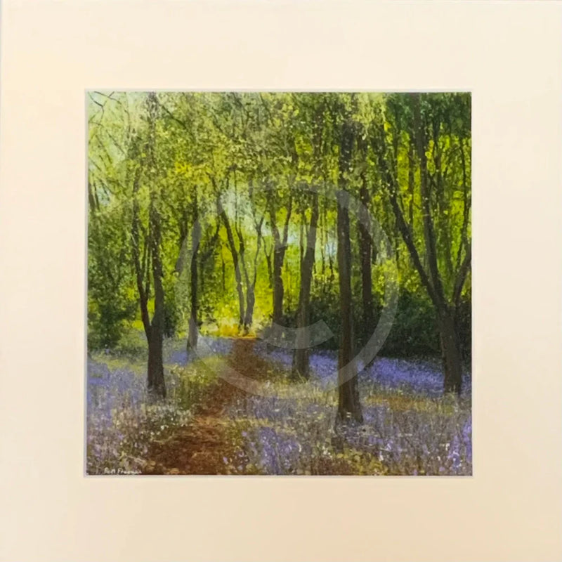 Perfect Day Miniature GICLEE PRINT by Paul Freeman Mounted Art Print