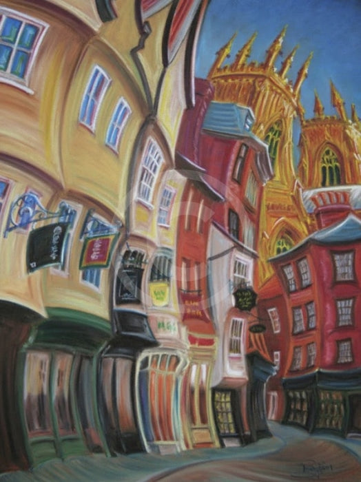 Petergate Limited Edition Print of York by Rayford