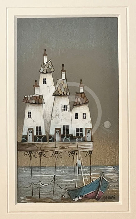 Pierfolk, an ORIGINAL Mixed Media from Gary Walton, for PAPYRUS