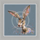 Pink Lady, Hand Finished Framed Print by Ashley Saunders