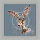 Pink Lady, Hand Finished Framed Print by Ashley Saunders