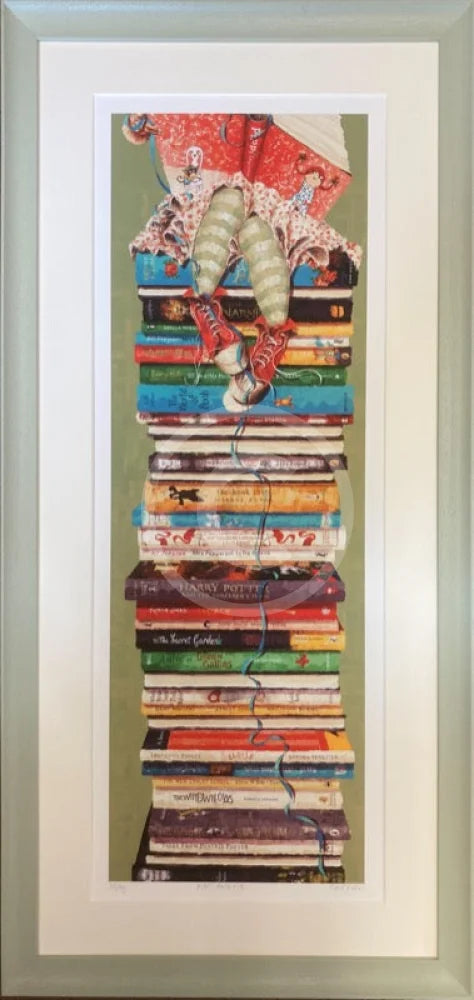 Pippi and Me by Amanda Stratford, framed