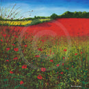 Poppy Time Miniature GICLEE PRINT by Paul Freeman