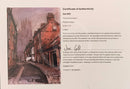 Precentor's Court, York, Pastel ORIGINAL by Joe Gill certificate