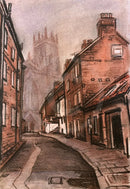 Precentor's Court, York, Pastel ORIGINAL by Joe Gill