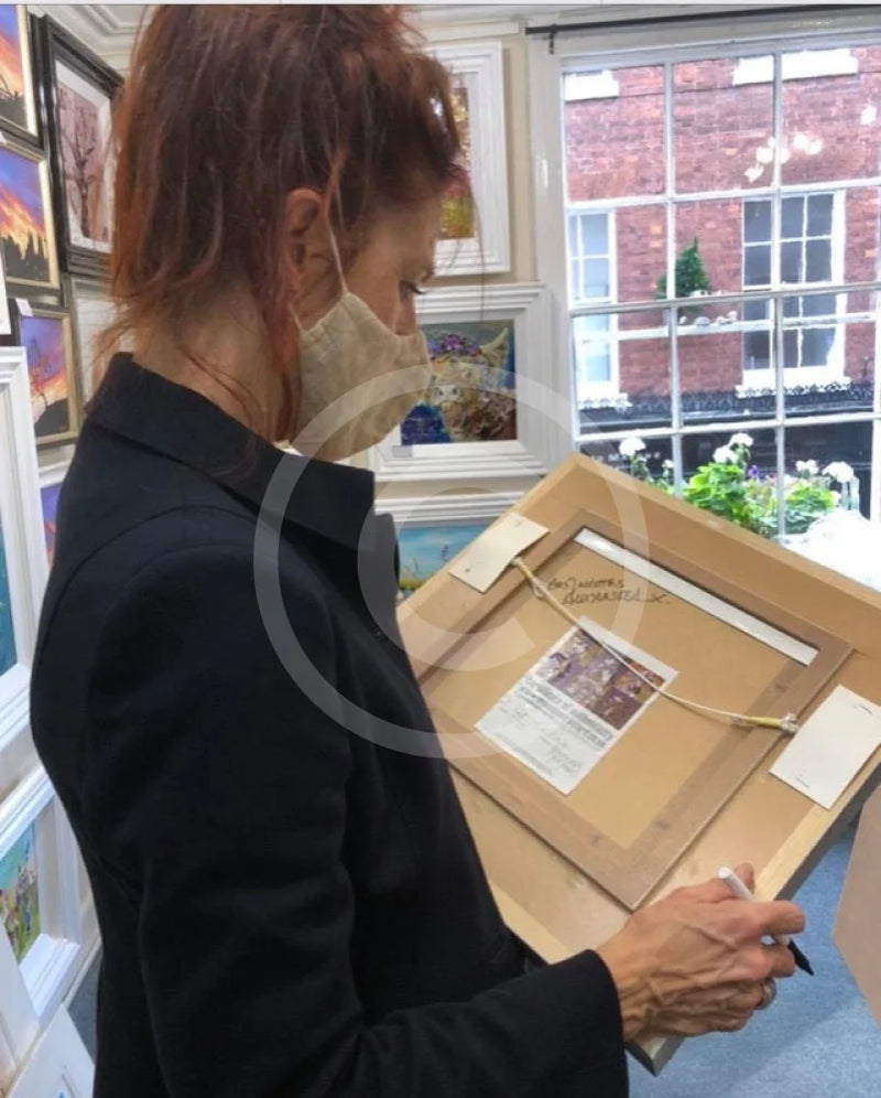 Pretty In Pink, Signed Book Print by Amanda Stratford 