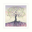 Purple Hope By Catherine Stephenson Mounted Miniature