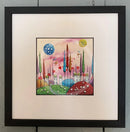 Ram-Arkable Weather Were Having By Dale Bowen Framed In Black