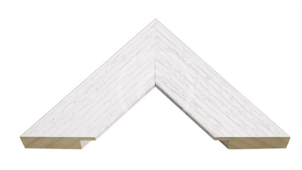 Rectangular Frames: Large Linear White (Band C)
