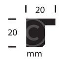 Small Linear moulding profile