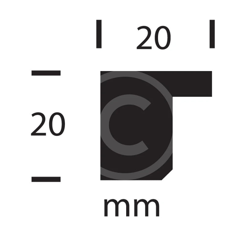 Small Linear moulding profile