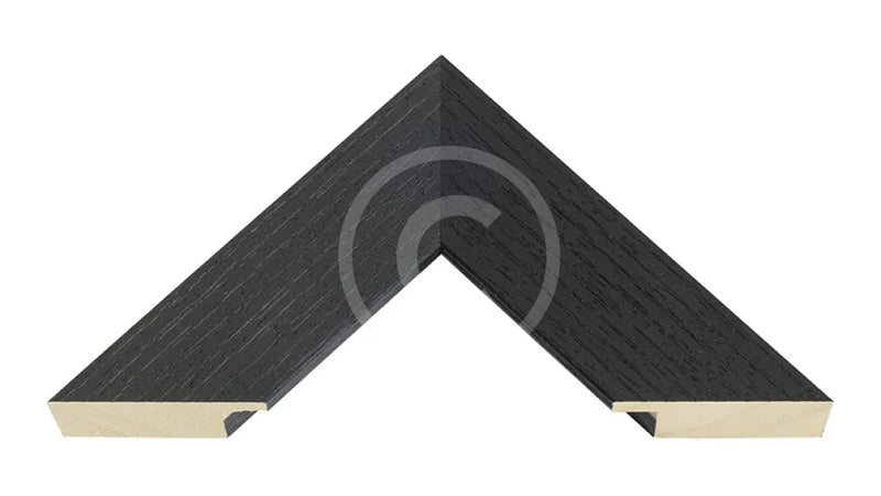 Rectangular Frames: Large Linear Black (Band C)