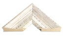 Rectangular Frames: Wide Distressed White (Band F)