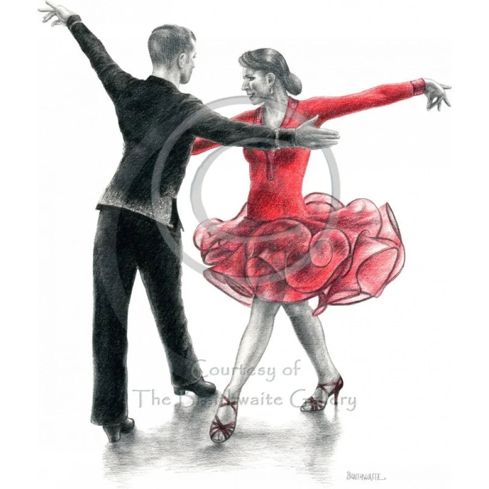 Red Rumba Study 2 by Mark Braithwaite