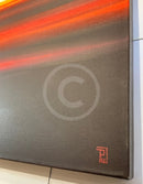 Red Sky At Night 1 ORIGINAL PAINTING by Peter Worswick