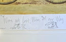 We’re Not Lost We’re On Our Way, Mega REMARQUE ARTIST’S PROOF 40 of 40 by Sam Toft | Available September 2026 - Remarque