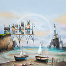 Rest Ashore by Gary Walton Limited Edition Canvas Block Print