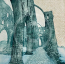 Rievaulx Abbey II - Etching & Collagraph Limited Edition by Anna Matyus