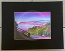 Robin Hoods Bay by Jonathan Williams, mounted in black