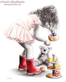 Rosebud 10 - A Cup O Tea & Slice Cake By Mark Braithwaite