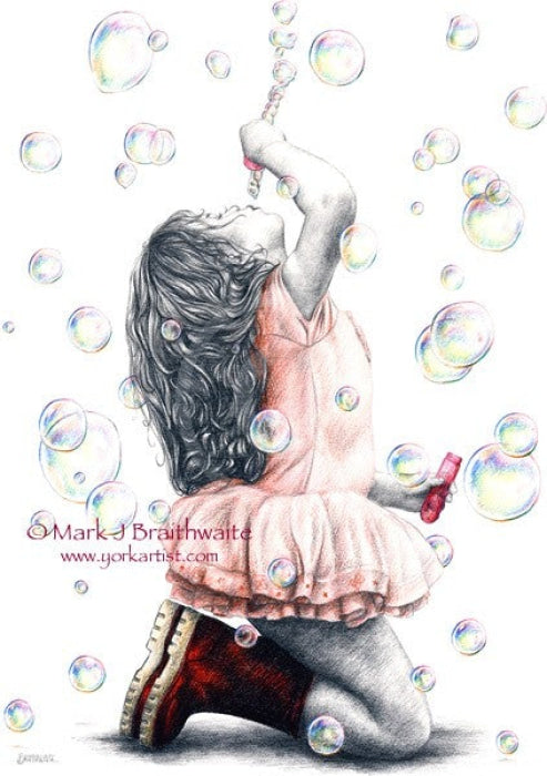 Rosebud 31 - Pretty Bubbles By Mark Braithwaite