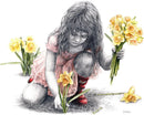 Rosebud 34 - Dances With Daffodils By Mark Braithwaite