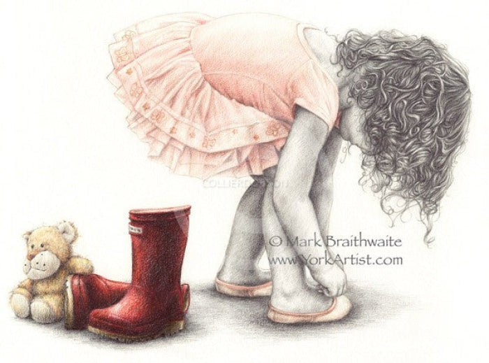 Rosebud Limited Edition - Ballet By Mark Braithwaite